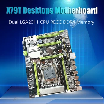X79T LGA 2011 PROCESORIŲ USB3.0 2 M. SATA 4 gb DDR3 Desktop PC Kompiuterio Plokštę