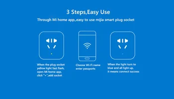 Xiaomi Originalus Mijia Smart Kištukinis Patobulintas Dual USB Greitas Įkroviklis Pagrindinis Lizdas, USB Bevielio WiFi Mi Home APP Kontrolės