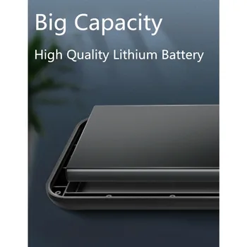 Xilecaly 5000Mah Samsung Galaxy A02S Baterija Atveju Magnetinio Baterija Atsargine, Įkroviklis, Dangtelis Pack Galia Banko 
