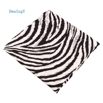 Zebra Modelio Serijos Šilko Imitacijos Spausdinti Popelinowy Medvilnės Audinio Kratinys 