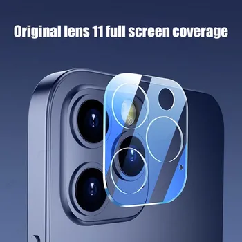ZNP 3Pcs Kamera Grūdintas Stiklas iPhone 12 11 Pro Xs Max Objektyvas Screen Protector Dėl 
