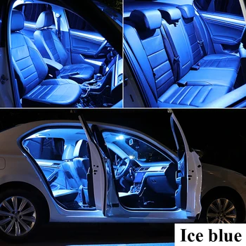 Zoomsee 10vnt Interjero LED Volkswagen VW Scirocco R 3R 2009-2017 Canbus Transporto priemonės Lemputė Indoor Dome Skaitymo Šviesos Auto Lempų Komplektas