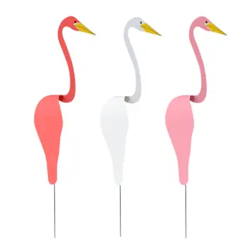 Įnoringas Paukštis Pink Flamingo Namų, Sodo Puošmena Sukama Visiškai Puošnus Unikalaus Dinaminio Sukasi Paukščių Sukama paukščių rekvizitai