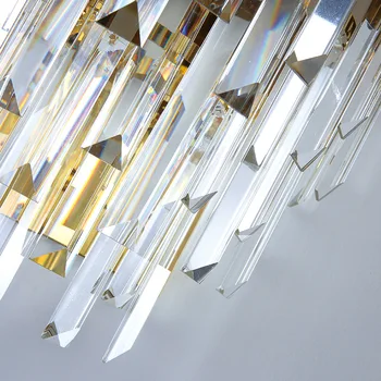 Šiaurės Luxury Gold Crystal Umbra Sienų apšvietimo Post Modernios šviesos rungtynių Kambarį Eilėje Miegamasis LED Namų Dekoro E14 Lemputės