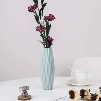 Šiuolaikinės Vazos Apdailos Namų Šiaurės Stiliaus Gėlių kompozicijų Kambarį Origami Gėlių Vazonas Interjero Plastikinių Karšto Pardavimo