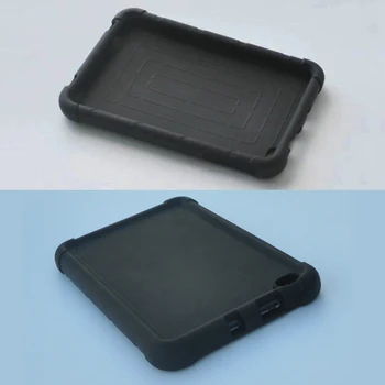 Šoktelėti Atveju HP Pro Tablet 408 G1 Silikono Tvirtas apvalkalas HP 8.0 Colių Tablet 408 G1 Bamperio Dangtelis Juodas