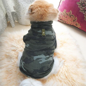 Šunelis Sutirštės Šilta Liemenė Kvėpuojantis Užtrauktukų Maži Šunys Striukės Mados Namų Augintiniai Rudenį Žieminiai Kostiumai
