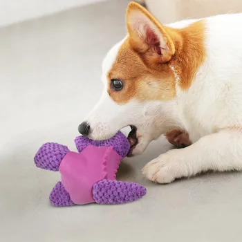 Šuns Žaislas kramtomoji balionėlis ištekėjimo maisto žaidimas šunelis girgžda žaislas dinozauras maisto finansuojančiojo augintinio dantys kramtyti mokymo žaislai