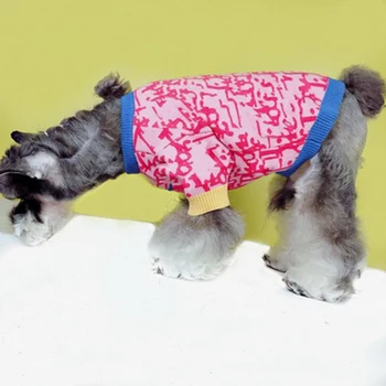 Šuo megztinis pliušinis Prabangos Prekės Rudens Ir Žiemos prancūzų Buldogų veislės kalytę Čihuahua Šunų Drabužius Didelių Dropshipping ZY3007