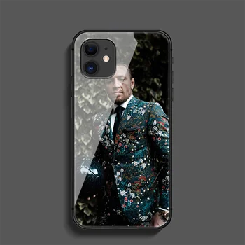 Žinomi Conor McGregor Telefono Grūdintas Stiklas Case Cover For Iphone 5 6 7 8 11 12 5S 6S X Xr XS Se Max Plus Pro Mini Atgal Funda