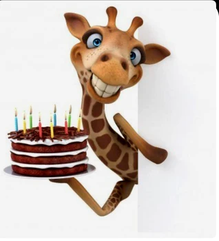 Žirafa Tarnauja Tortas Skaidrus, Aiškus Modelis Ženklų 