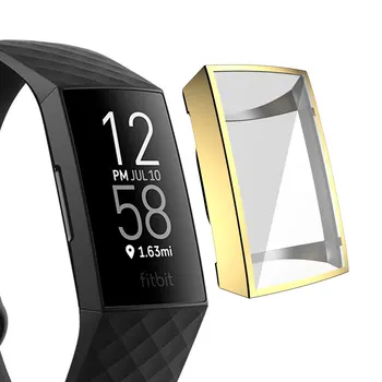 Žiūrėti Ekraną Padengti Visą Ekraną Apsaugos Fitbit Mokestis 3 4 Išmaniųjų Laikrodžių Atveju, Reikmenys Apsaugos