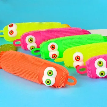 Žėrintis Žaislas Didelis Caterpillar Gyvūnų Išspausti žaislas Tvarkinga Juokinga Suaugusiųjų Išskleidimo Ventiliacijos Kamuolys Vaikų Žaislas Blizga Žėrintis Aštuonkojai