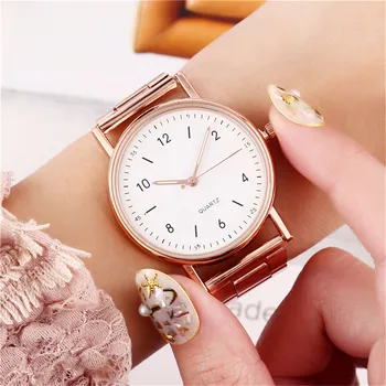 часы Naujas Dames Horloge Ponios Aukštos klasės Kvarco Žiūrėti Nerūdijančio Plieno Šviesos Rinkimo Laisvalaikio Žiūrėti Relojes Para Mujer Montre Femme